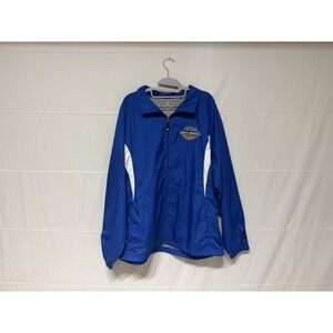 March Madness Halloway Jacket Windbreaker Blue Unisex Size XL Outdoor Sports Fan